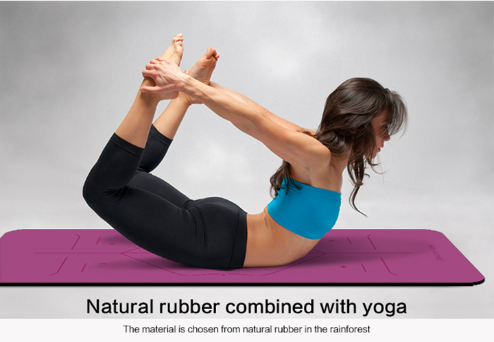 tapis de yoga en pu naturel