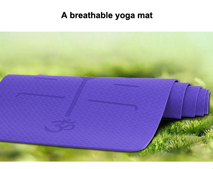 tapis de yoga personnalisés en tpe