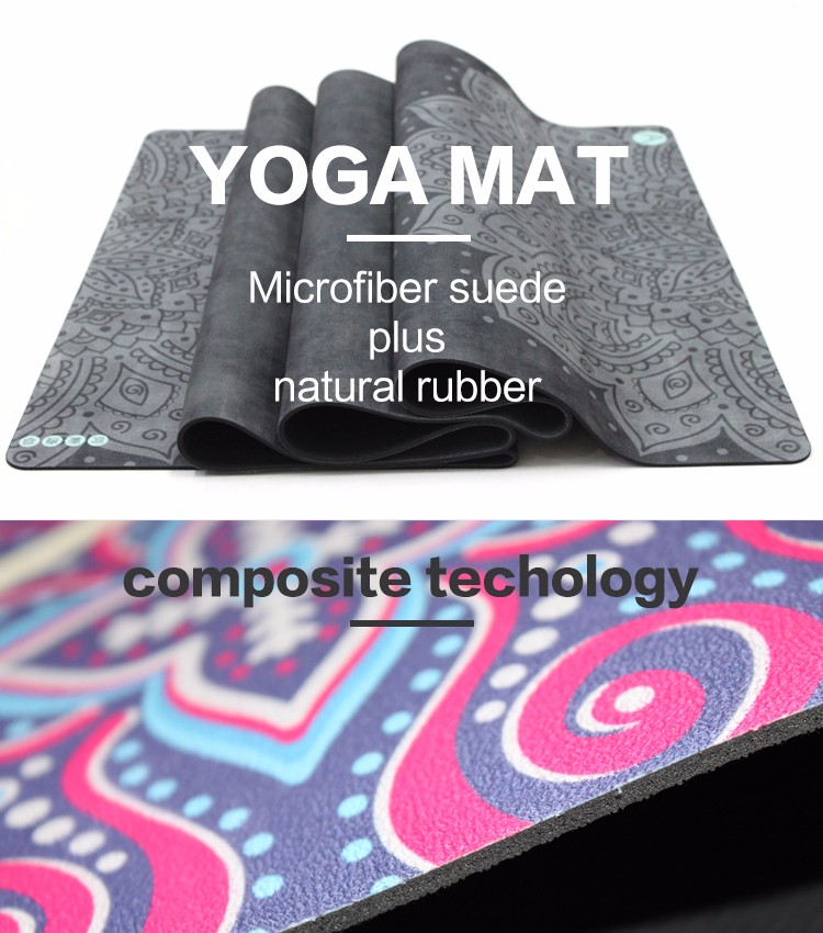 tapis de yoga en daim