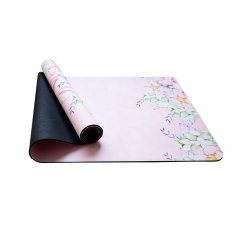 tapis de yoga en daim
