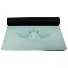 tapis de yoga en daim
